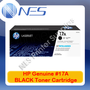 HP Genuine #17A BLACK Toner Cartridge for LaserJet M102/M130/M102w 1.6K [CF217A]